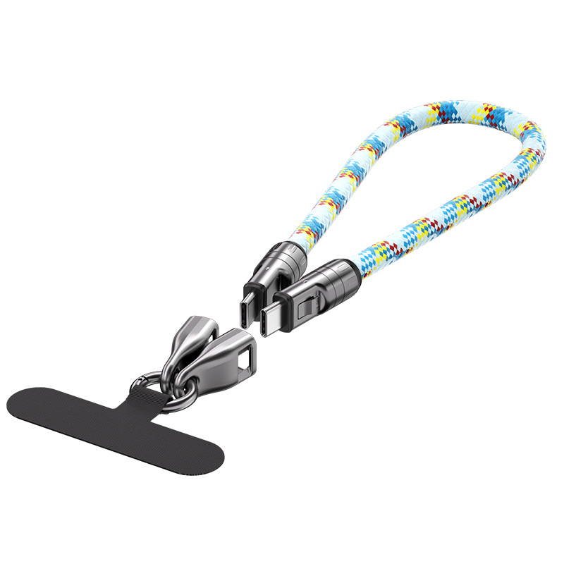 🔥 LAST DAY PROMOTION - 50%OFF 🔥2 IN 1 Cell Phone Lanyard Fast Charging Data Cable