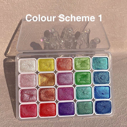 🔥Last Day Promotion 50%OFF🎨20 Colors Watercolor Painting Set