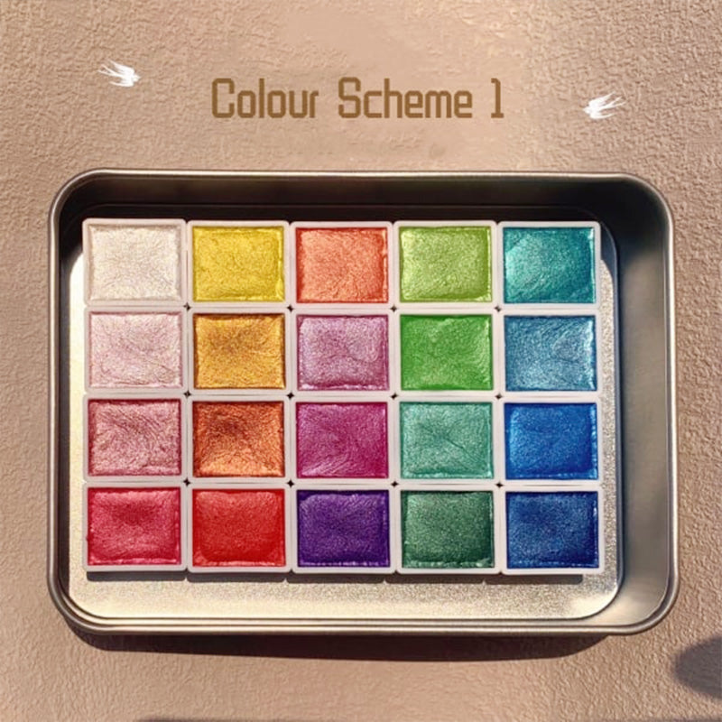 🔥Last Day Promotion 50%OFF🎨20 Colors Watercolor Painting Set