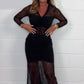 💥Last Day 50% OFF💥Women's Sexy V-Neck Lace Dress