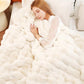 🎅Xmas Hot Sales - 49% OFF🛏️Thickened rabbit plush&milk velvet cover blanket