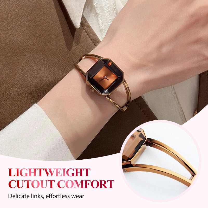 Minimalist Fashion Square Dial Quartz Watch