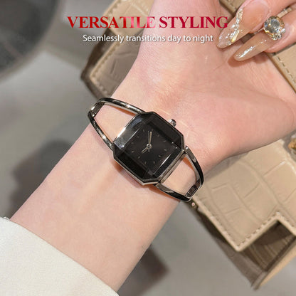 Minimalist Fashion Square Dial Quartz Watch