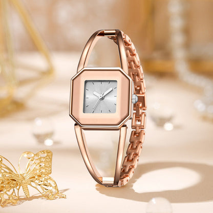 Minimalist Fashion Square Dial Quartz Watch