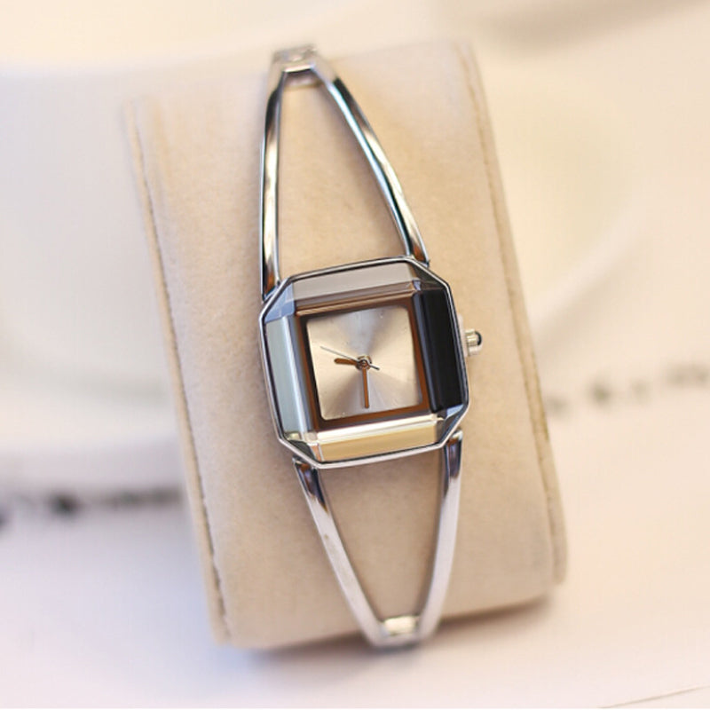 Minimalist Fashion Square Dial Quartz Watch