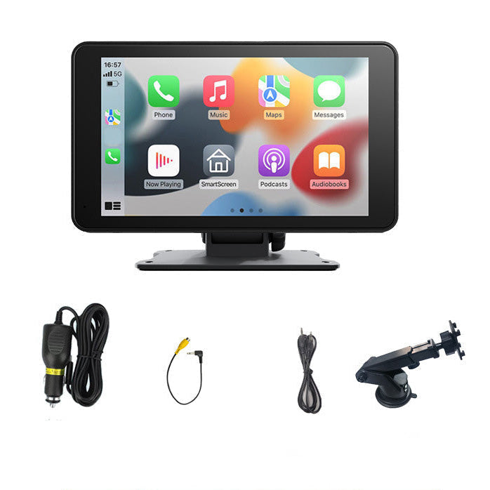 2025 Newest Portable Carplay Screen-Wide-Compatibility Multi-Device Car Infotainment System