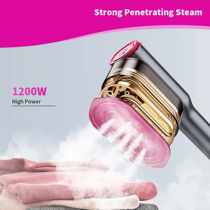 🥂 New Year, New Style: 50% Off Everything!Handheld Steamer Iron for Clothes