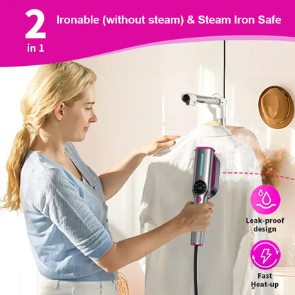 🥂 New Year, New Style: 50% Off Everything!Handheld Steamer Iron for Clothes
