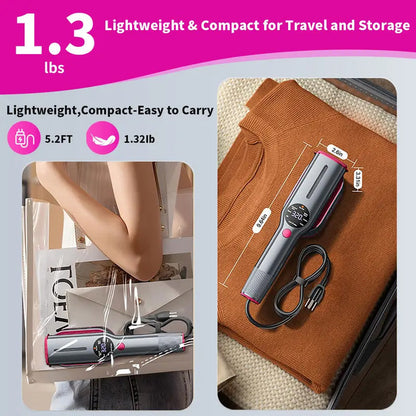 🥂 New Year, New Style: 50% Off Everything!Handheld Steamer Iron for Clothes