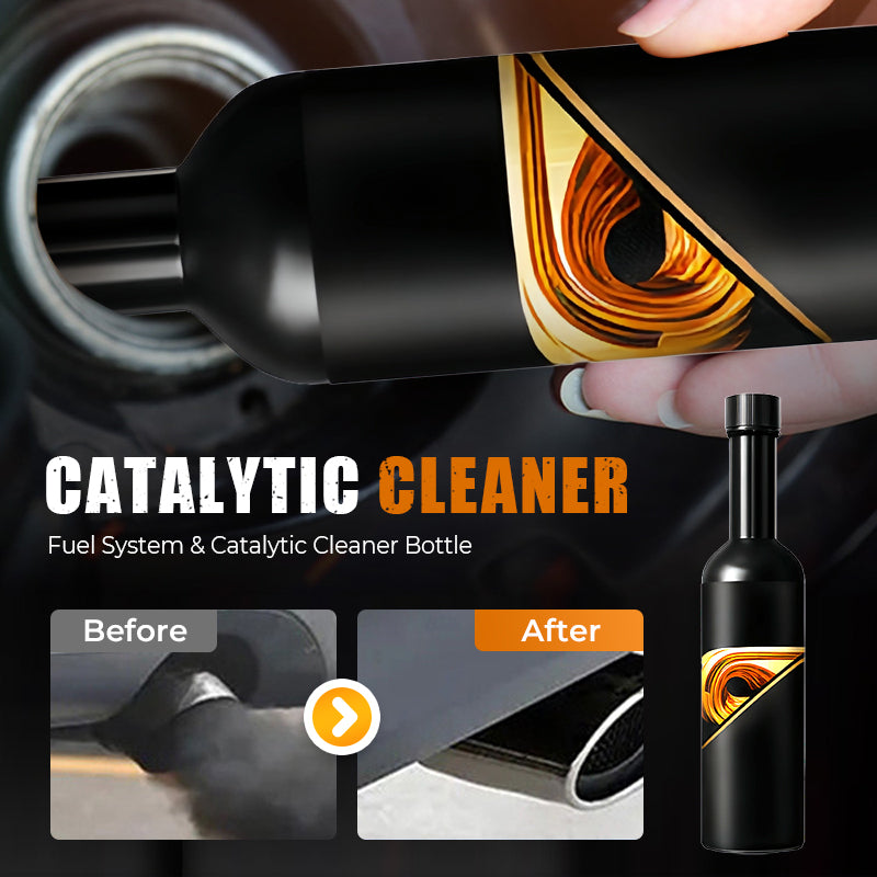 🚗 Fuel System & Catalytic Cleaner Bottle – Improve Performance & Reduce Emissions ⚡