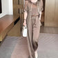 🌟 Women's 3-Piece Shirt Jacket, Vest & Pants Set – Versatile for Office/Daily, Slim-Fit & Effortless Chic 👩💼