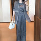 🌟 Women's 3-Piece Shirt Jacket, Vest & Pants Set – Versatile for Office/Daily, Slim-Fit & Effortless Chic 👩💼