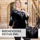 ⏳Time-limited Special⏰Women's Velvet Rhinestone Top & Pants Set