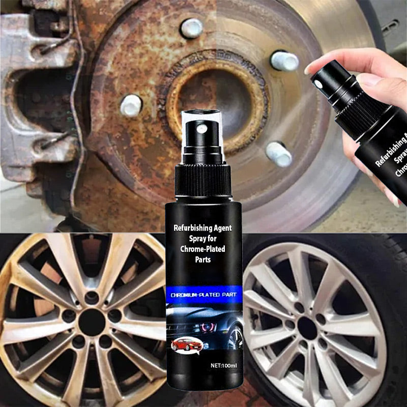 Refurbishing Agent Spray for Chrome-Plated Parts