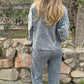 Women's Crewneck Sweatshirt & Drawstring Pants Set