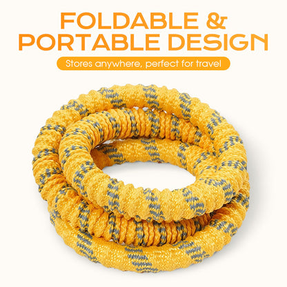 Foldable Weighted Soft Spring Hoop