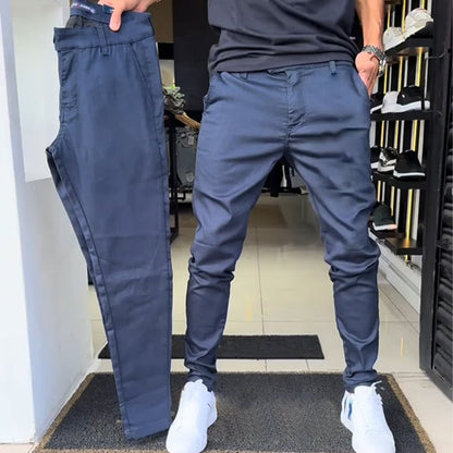 💥Men’s Slim-Fit Casual Solid Color Pants