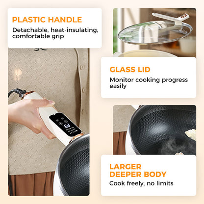 Non-stick Electric Wok for Cooking