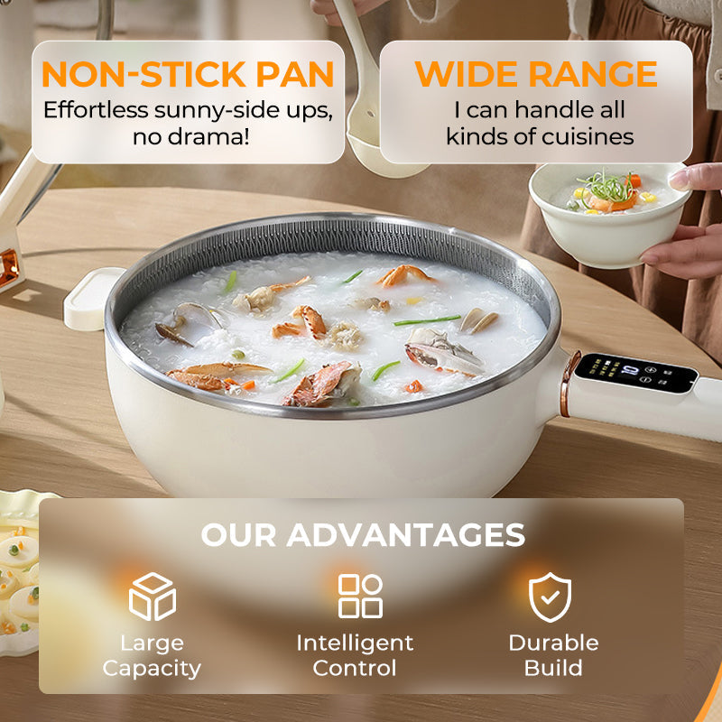 Non-stick Electric Wok for Cooking