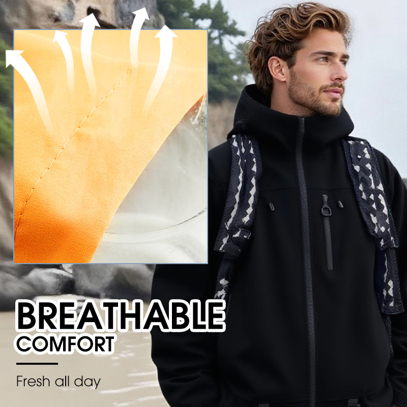 Outdoor Waterproof Sports Hooded Jacket