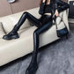 🔥FREE SHIPPING👖faux leather leggings (fleece inside)