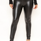 🔥FREE SHIPPING👖faux leather leggings (fleece inside)