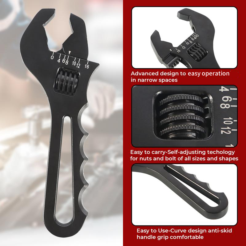 Aluminum Adjustable AN Wrench for 3AN-16AN Fittings（50% OFF）