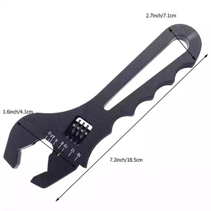 Aluminum Adjustable AN Wrench for 3AN-16AN Fittings（50% OFF）