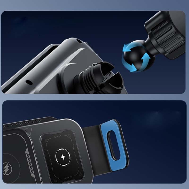 📱Last Day Special Sale 49% OFF⚡2-in-1 Foldable Car Phone Holder & Wireless Charger