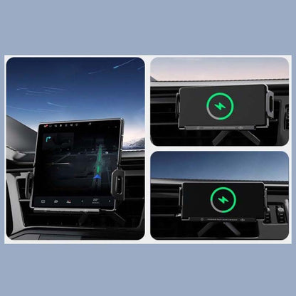 📱Last Day Special Sale 49% OFF⚡2-in-1 Foldable Car Phone Holder & Wireless Charger