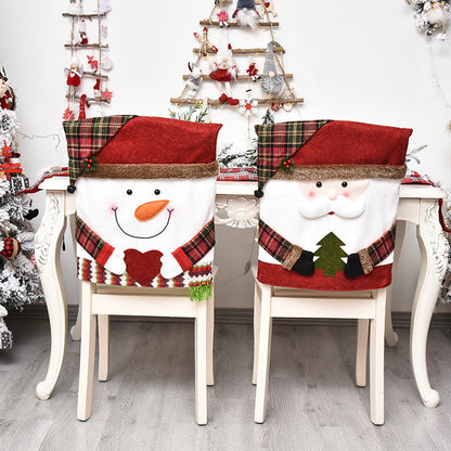 🎅✨Christmas Themed Chair Cover