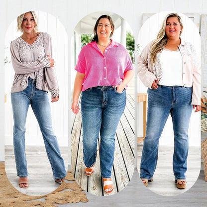 👖 60% OFF NOW! ✨ High Stretch Tummy Control Jeans - Sculpting Waist Technology with Comfortable Fit for All-Day Wear 🌟🛍️