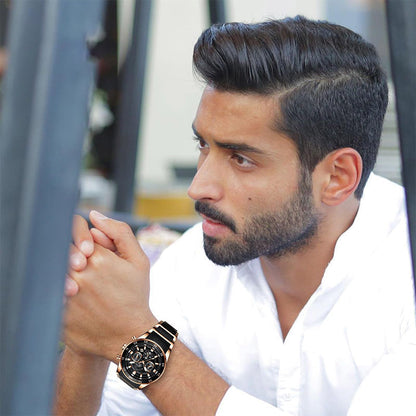 🔥LAST DAY PROMOTION - 50%OFF🔥Men's Waterproof Multifunctional Quartz Watch