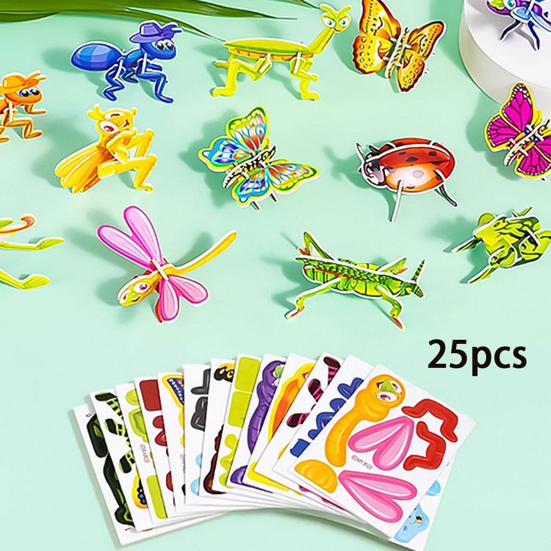 2025 Educational 3D Cartoon Puzzle