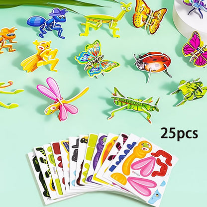 2025 Educational 3D Cartoon Puzzle