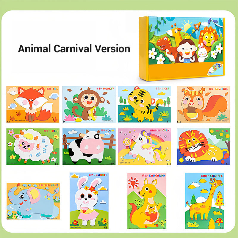 Children’s DIY 3D EVA Sticker Craft