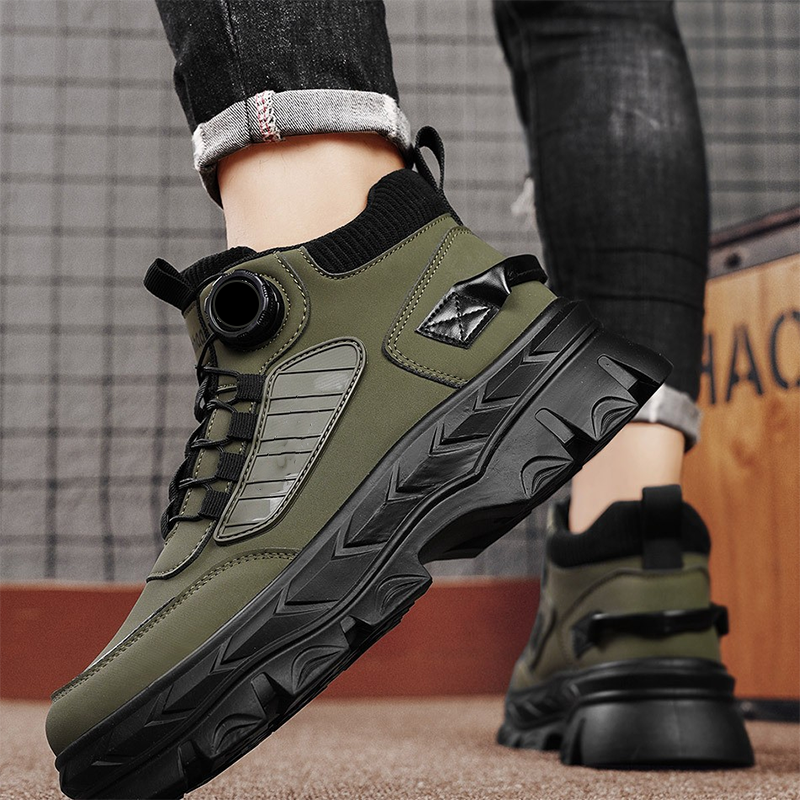 🥾Most Popular Men's Shoes-Men's Retro Casual Chunky Ankle Boots