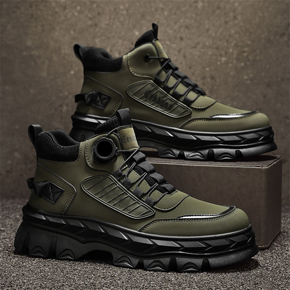 🥾Most Popular Men's Shoes-Men's Retro Casual Chunky Ankle Boots