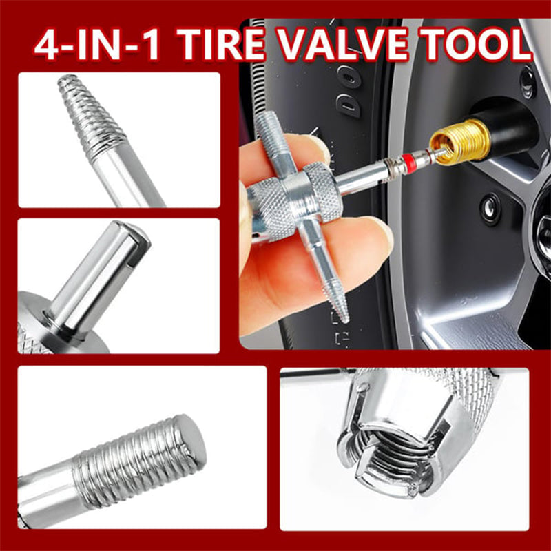 🔥Hot Sale🔥Quick Change Car Tire Valve Tool Kit (50% OFF)