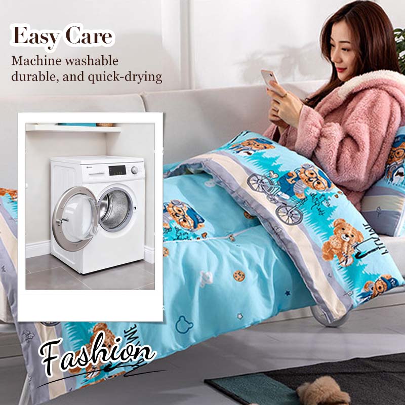 2-in-1 Stylish Soft Convertible Pillow Blanket