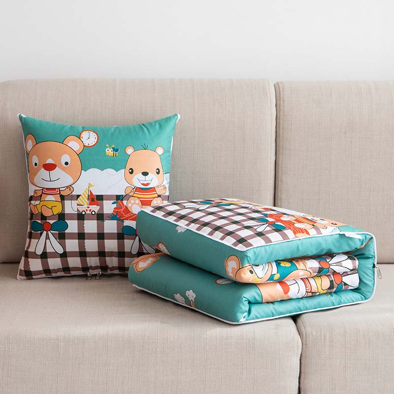 2-in-1 Stylish Soft Convertible Pillow Blanket