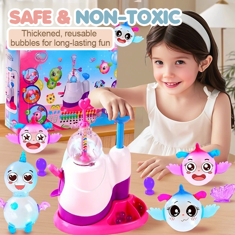 🎁Xmas Sale 50% OFF 🔥DIY Bubble Kit with Pump for Kids