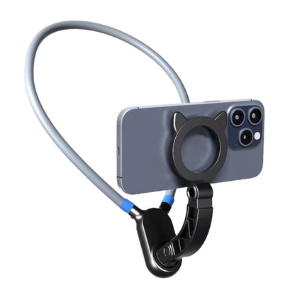 Hands-Free Magnetic Neck Phone Mount