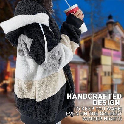 🎅Hot Sale 50% OFF🔥Contrasting Padded Coat🐑