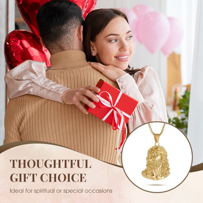 ✝️Best Gift✨Jesus Head Pendant Necklace