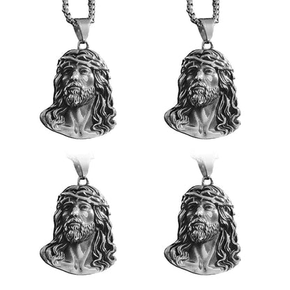 ✝️Best Gift✨Jesus Head Pendant Necklace