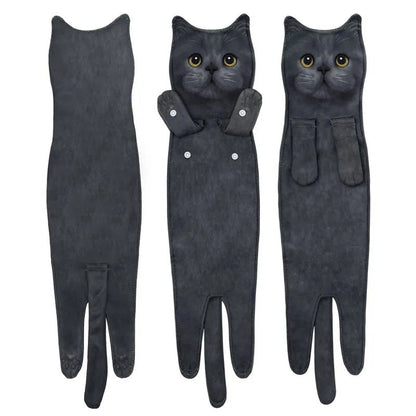 🎁LAST DAY SALE 50% OFF✨😺Cute Cat Hand Towel🐾