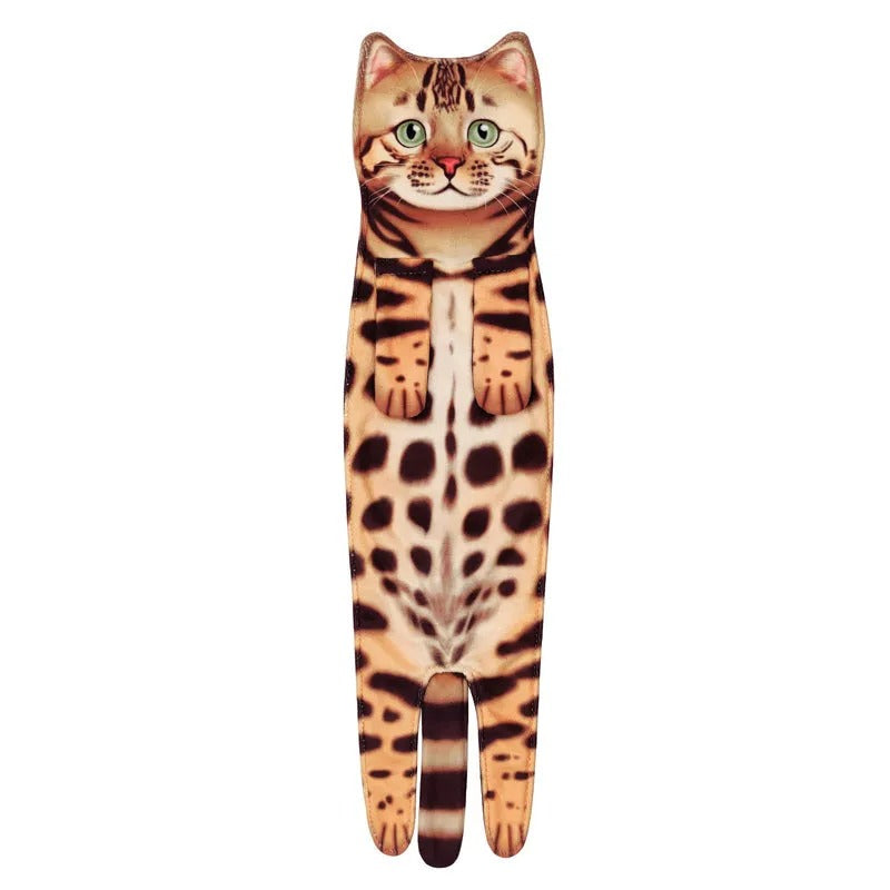🎁LAST DAY SALE 50% OFF✨😺Cute Cat Hand Towel🐾