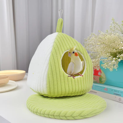 Hanging Bird Nest for Winter Warmth