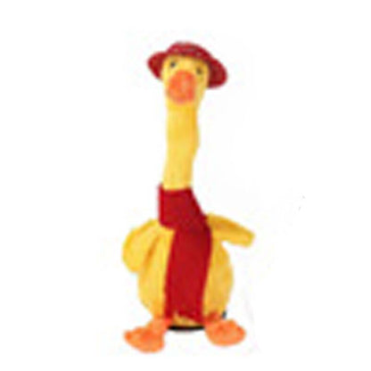 Interactive Talking & Dancing Duck Plush Toy